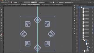 Как быстро расположить объекты по кругу в Adobe Illustrator