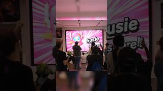 Kirby Air Riders Roster Reveals Live Reactions at Nintendo NY [Direct 8.19.2025] #shorts