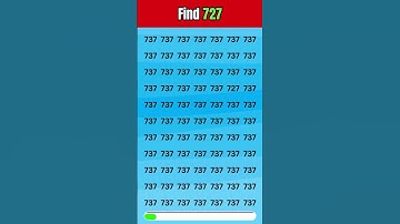 Only 1% Can Pass this Hidden Number Eye Test  Can You? 😎 #shorts #viral #number #quiz