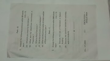 +3 2nd Semester || Ethics & Value Questions Paper 2022 || Khallikote  Unitary University