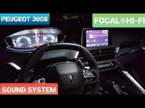 peugeot 3008 focal sound system