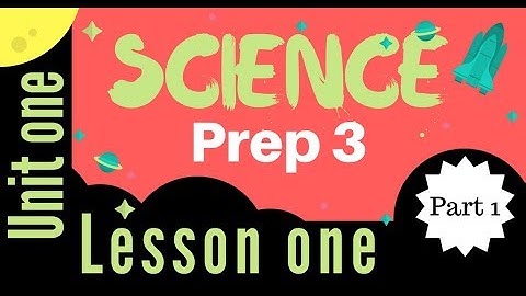 Prep 3 | Unit 1 - Lesson 1 - Part 1 - Motion in one direction