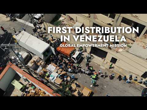 First Humanitarian Aid Distribution in Venezuela | GEM