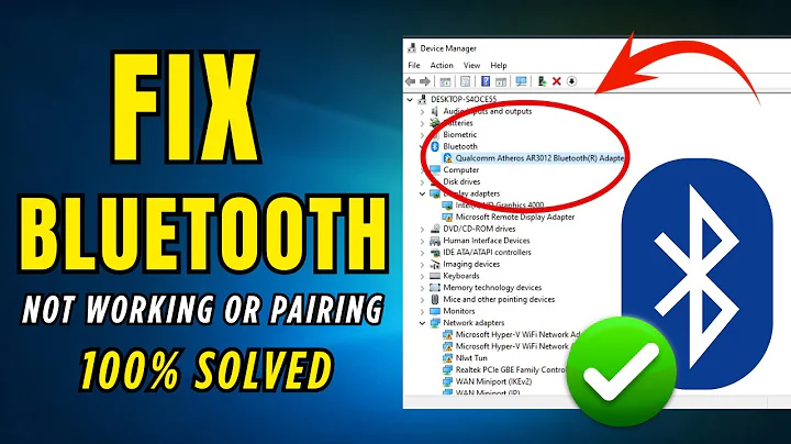 Bluetooth Not Working or Pairing in Windows 10/11 (100% Solved)