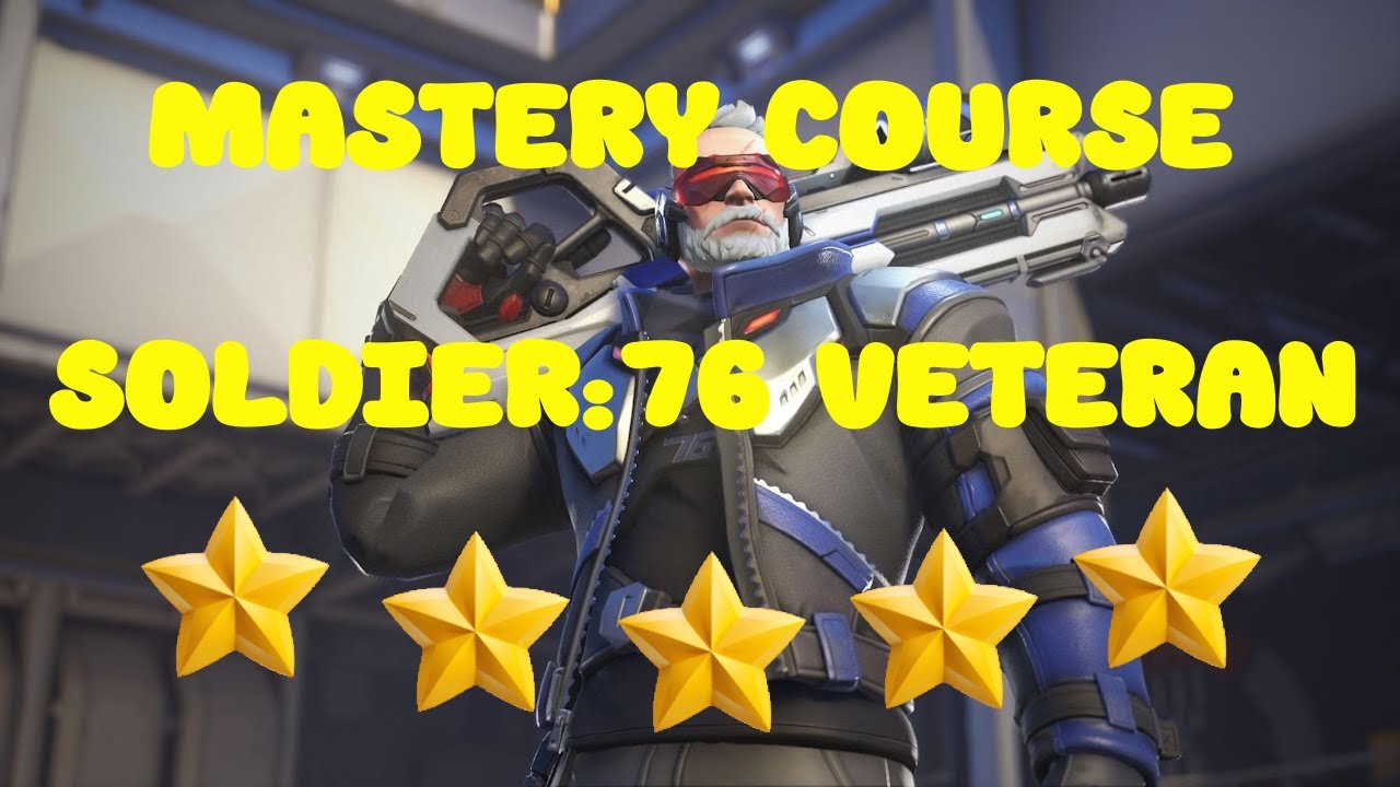TOP 29 | SOLDIER:76 VETERAN 5 STARS | MASTERY COURSE | Overwatch 2