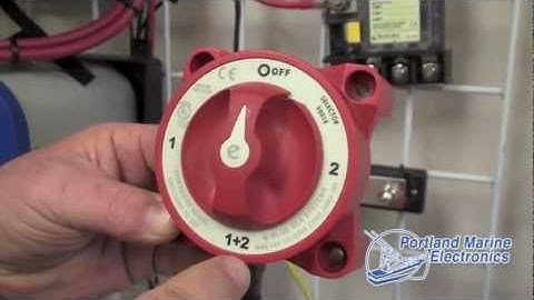 Blue Sea System Battery Switch ACR - Portland Marine Electronics