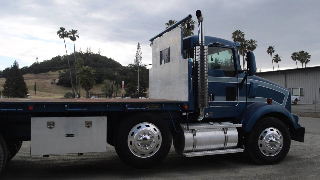 Used Kenworth Flatbed T800 │Charter & Company Truck Sales YouTube