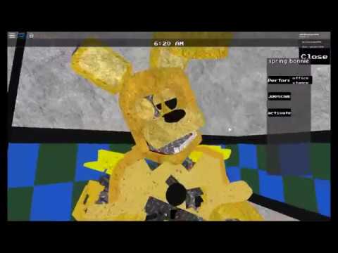 How To Get Spring Bonnie Badge In Five Nights At Freddys 2 Roblox