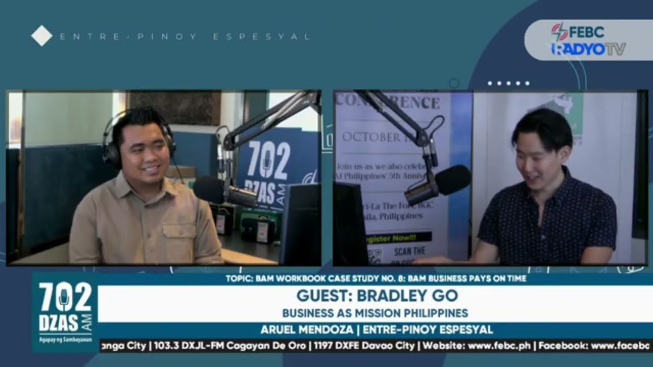 Entre-Pinoy Espesyal Interview with BAM Philippines feat. Bradley Go | 04/28/2025
