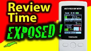 🔴 #573 Are you exposed to Radiation - Tenmars TM-190 EMF Meter Review & Teardown
