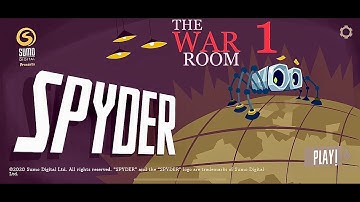 Spyder Save the World ( Apple Arcade )The war Room - Part1