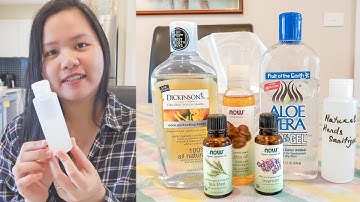 Tự Làm Gel Rửa Tay Khô Tự Nhiên Vừa Diệt Khuẩn, Vừa Dưỡng Da