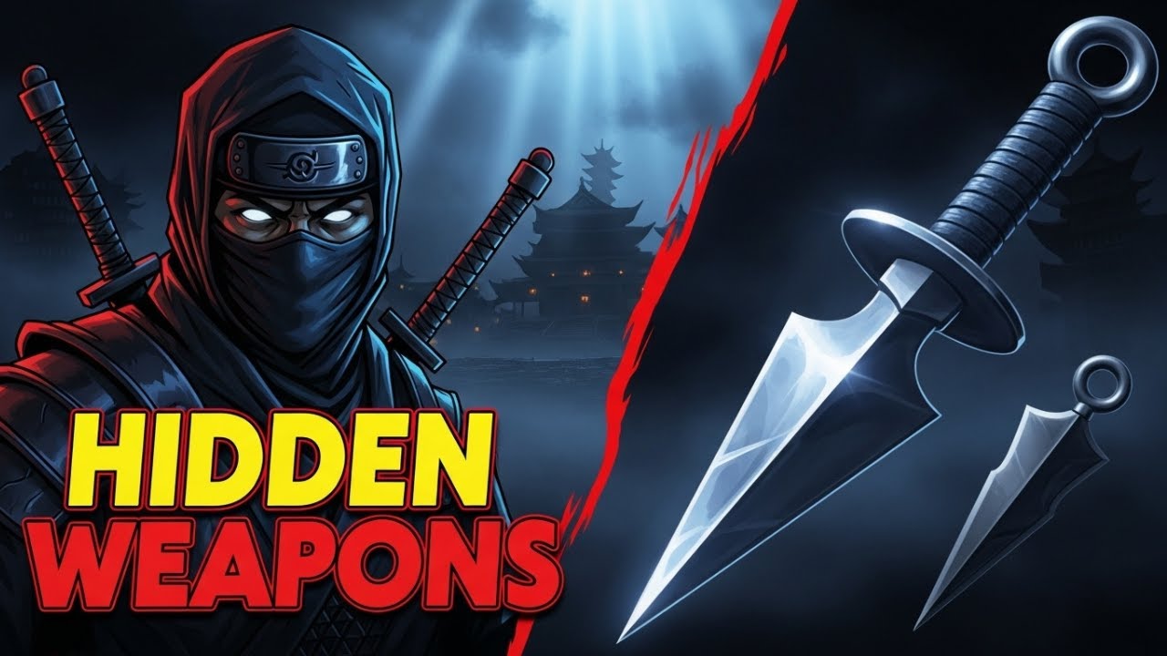 10 Hidden Weapons Used by Ninja Assassins