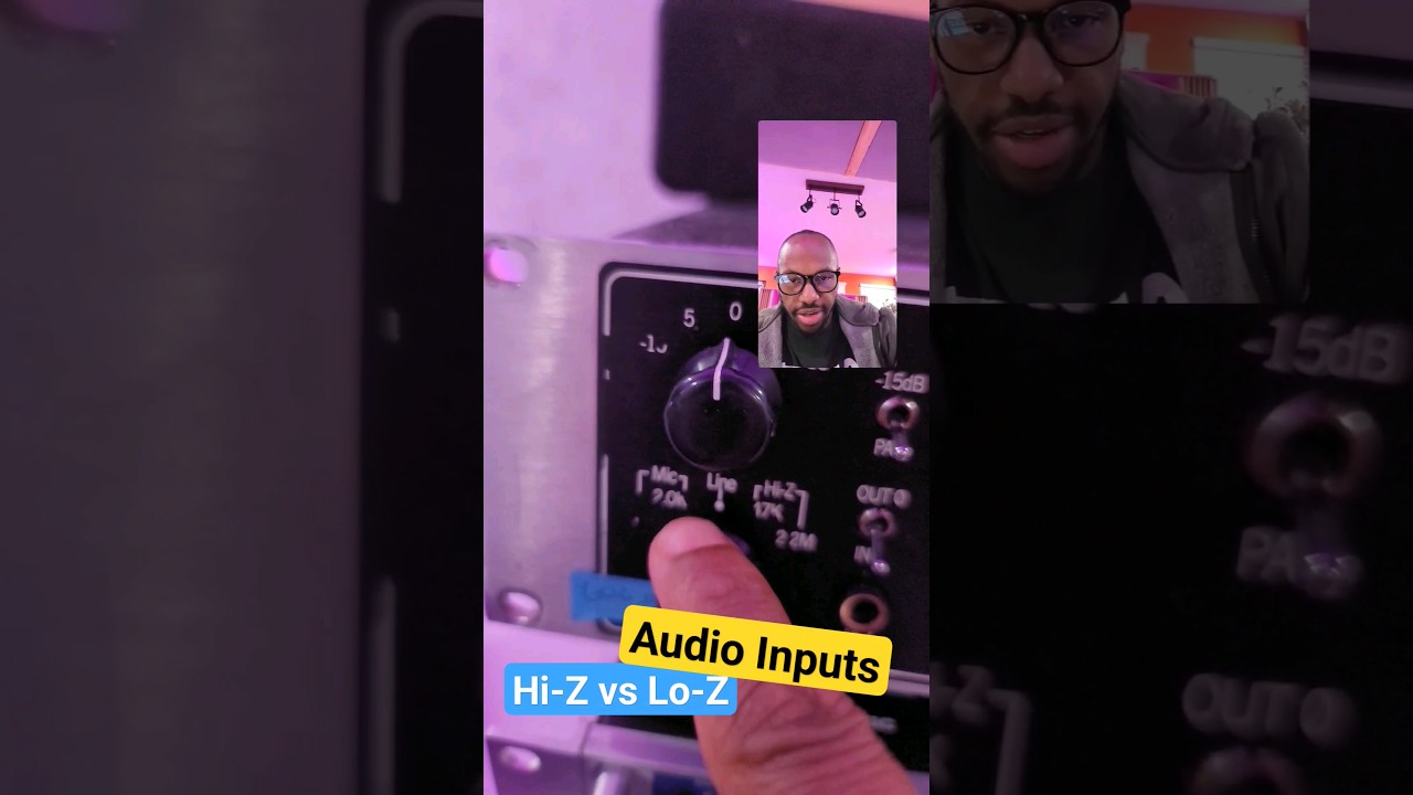 Hi-Z vs Lo-Z Audio Inputs - YouTube
