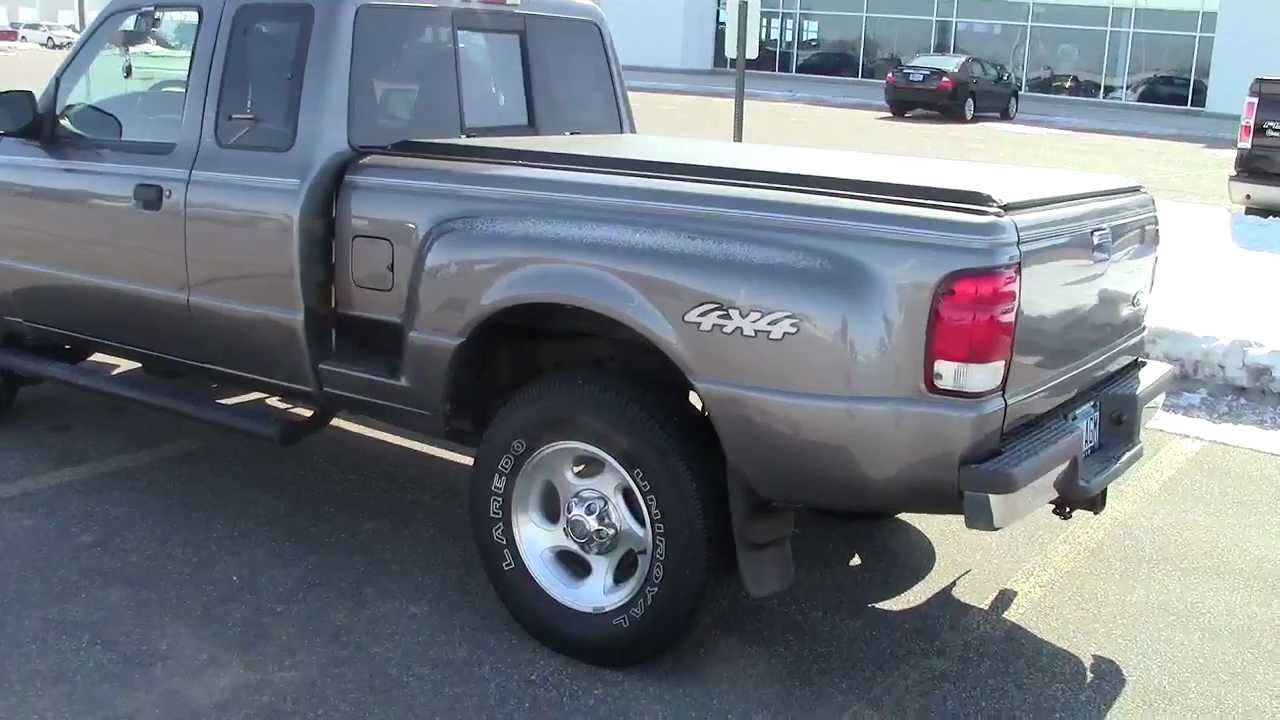 2000 Ford Ranger XLT 4WD Ext Cab - YouTube