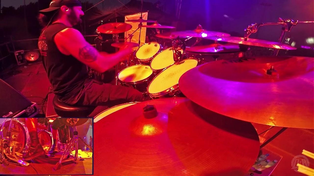 IMMOLATION@The Distorting Light- Mystic Festival Poland 2019 (Drum Cam)