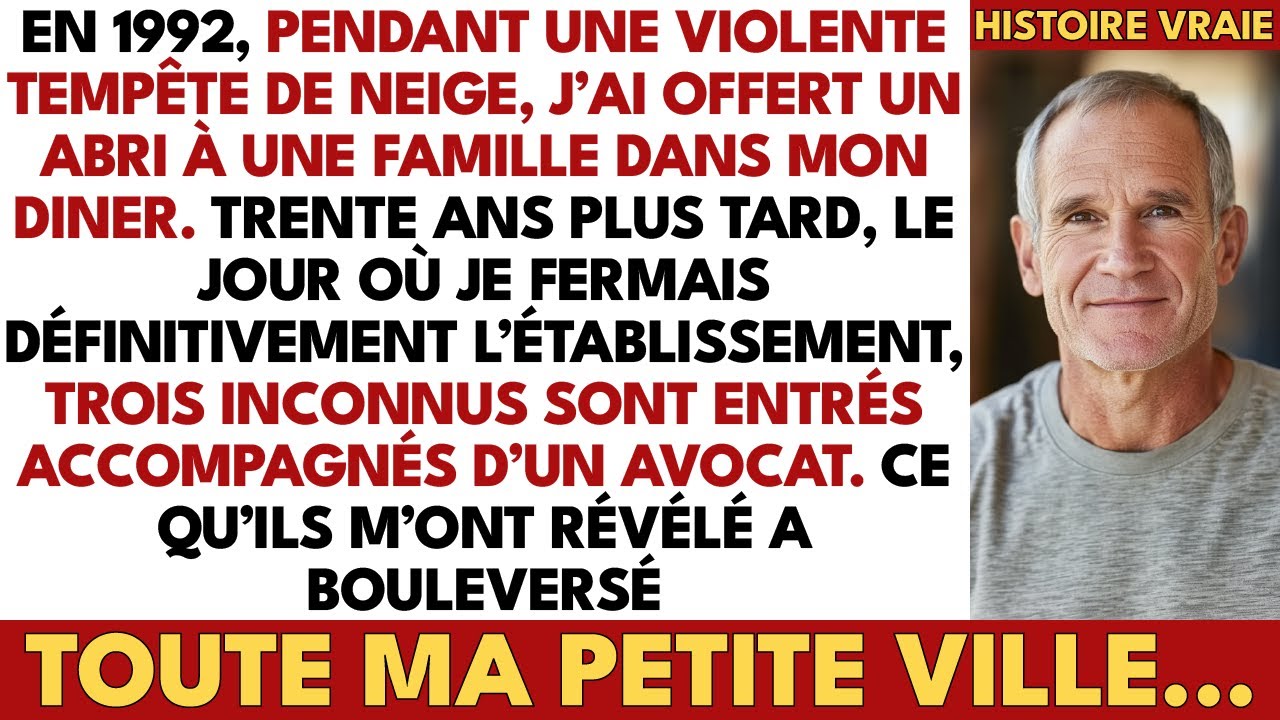 Je Les Ai Laissés Dormir Dans Mon Diner En 1992. 30 Ans Tard, Ils Sont Revenus À La Fermeture