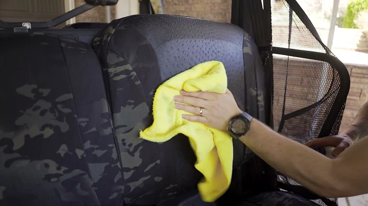 Comment nettoyer vos housses de siège en cuir synthétique