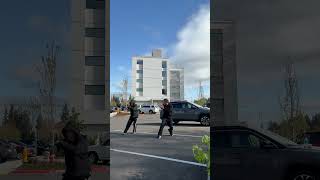 Yang tai chi fajin practice