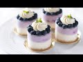 ブルーベリー・レアチーズケーキの作り方 No-Bake Blueberry Cheesecake＊Without Oven, Egg, Gelatin｜HidaMari Cooking