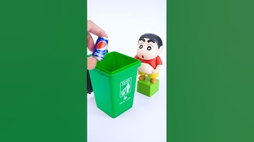 Satisfying with Unboxing & Review 3 Crayon Shin-chan Funny Toys Video