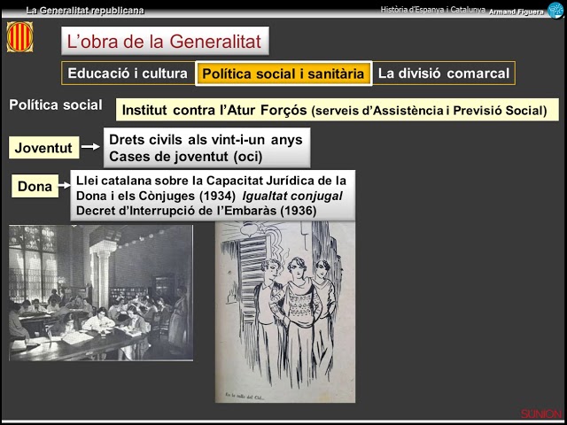 obra de govern Generalitat republicana