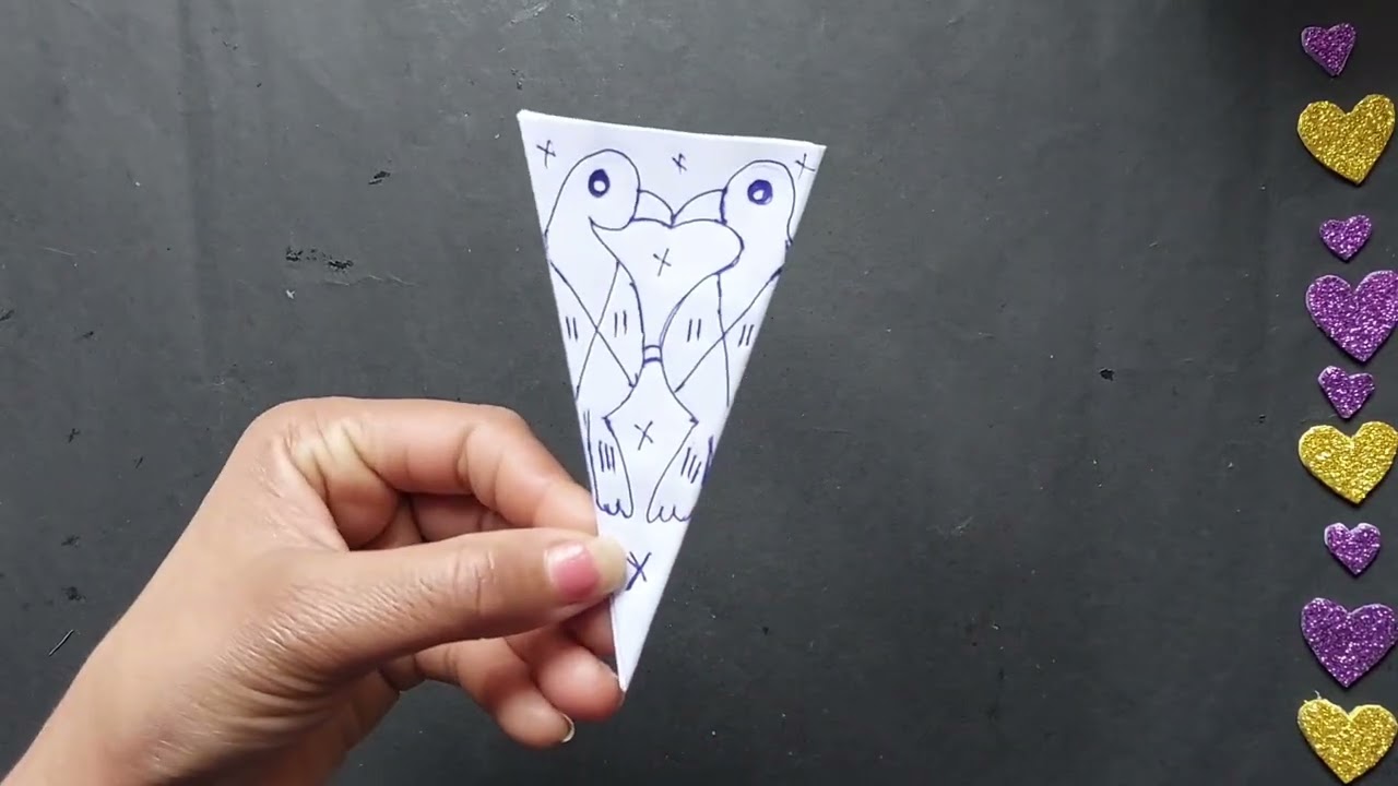 Easy & beautiful Paper Cutting tutorial | Bird 🐦🐦 Snowflakes | Paper Cutting Ideas #trending #viral 