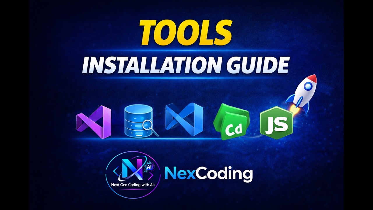 Tools Required for .NET Full Stack Development (Before We Start) - YouTube