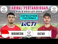 Jadwal piala asia u23 2024 match 1  indonesia vs qatar  jadwal timnas indonesia live rcti