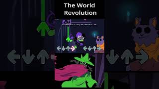 The World Revolving [Deltarune FNF MOD] #fnf #fnfmod #fridaynightfunkin #shorts #fnfsus #xzyto