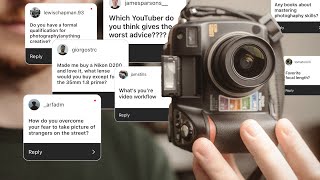 Your Camera and Photography Problems Answered