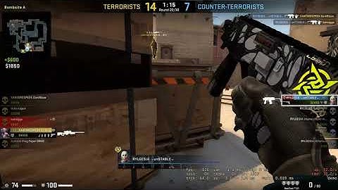 1V5 ACE CLUTCH WITH AN MP9 VS A FULL BUY! #Shorts #AceClutch