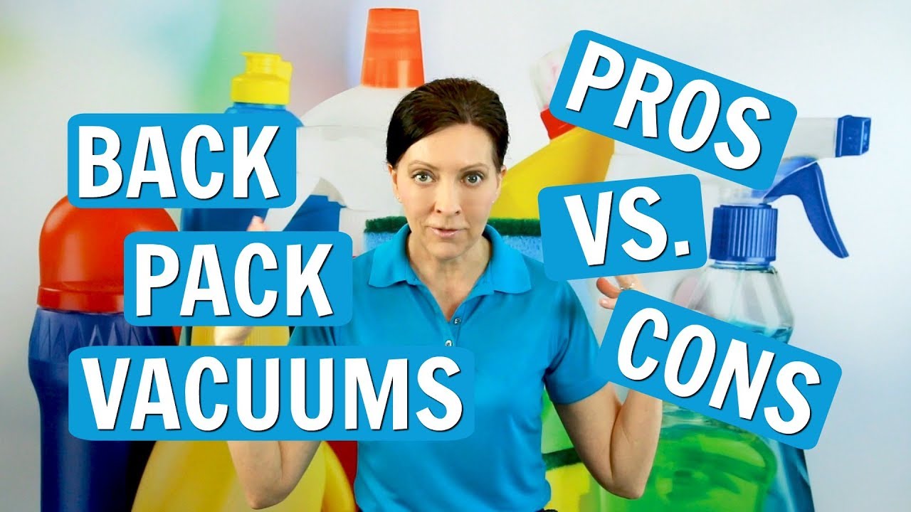 Pros and Cons of Backpack Vacuums - YouTube