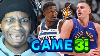 Lvgit Reacts To #2 NUGGETS at #3 TIMBERWOLVES | FULL GAME 3 HIGHLIGHTS | NBA PLAYOFFS | May 10, 2024