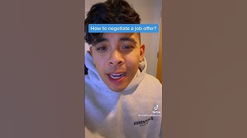 How to negotiate a job offer? #angelocarlos #programmanager #mba