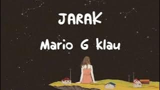 JARAK ~ MARIO G KLAU (FULL LIRIK LAGU)