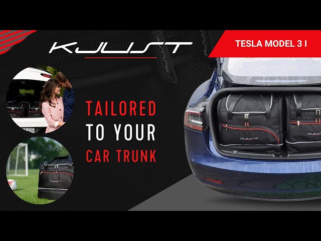 Kjust Set de sacs de coffre pour la Tesla Model 3