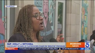 Los Angeles County Supervisor Holly J. Mitchell discuses 'Breathe' program