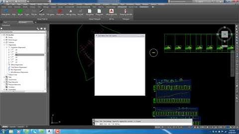 17  Gán nhãn giao cắt tuyến đường lên trắc dọc trong Civil 3D