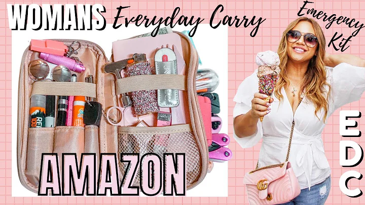 Amazon Favorites Female EDC Kit |Emergency Kit | Woman's Everyday Carry 2020 | Always Lorna Marie