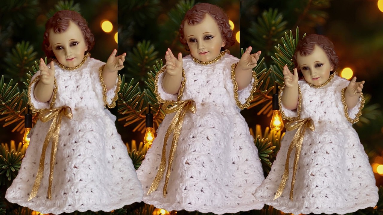 ESTRELLAS FLORES DE NAVIDAD para mas hermoso ROPÓN Vestido BONITO ELEGANTE para MI NIÑO LINDO DIOS