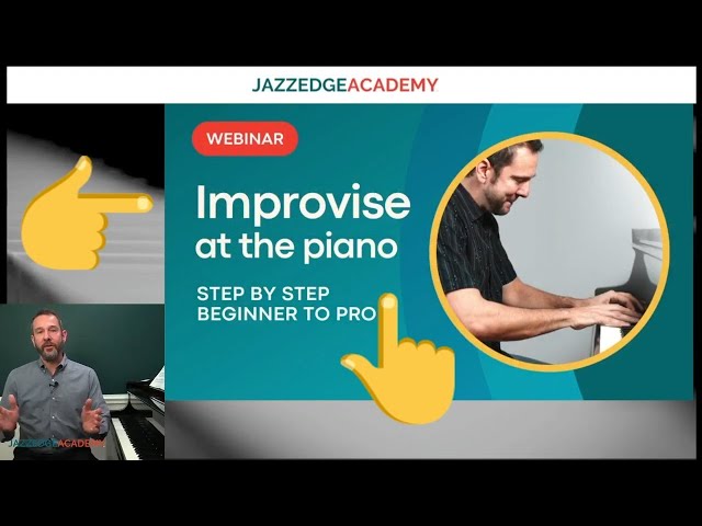 Jazz Piano Improvisation from Beginner To Advanced - YouTube