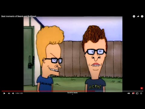 Best moments of Beavis and Butthead