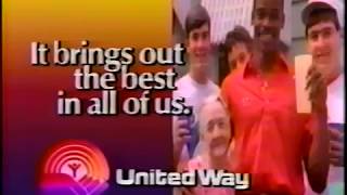Vintage YVC Commercial for United Way Ft. Albert Lewis