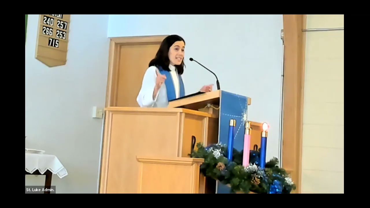 Gospel and sermon for November 27, 2022.