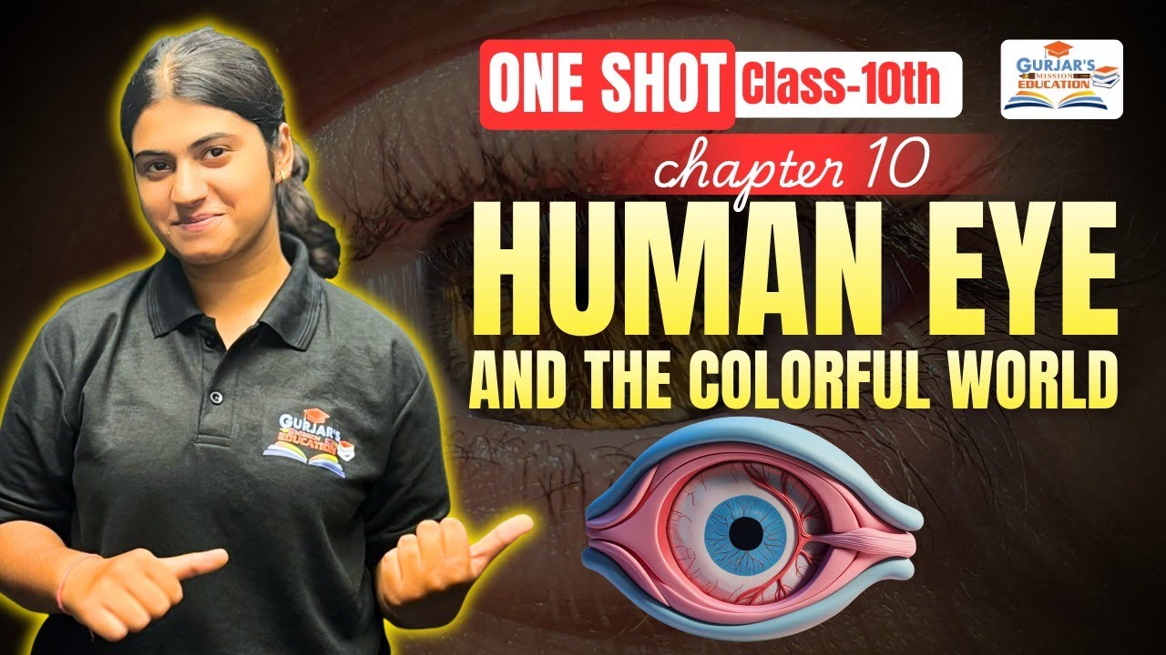 🔬 Human Eye and the Colourful World | Complete Chapter Explanation | Class 10 Science