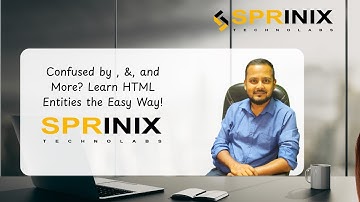 Why You Need HTML Entities in Your Code!