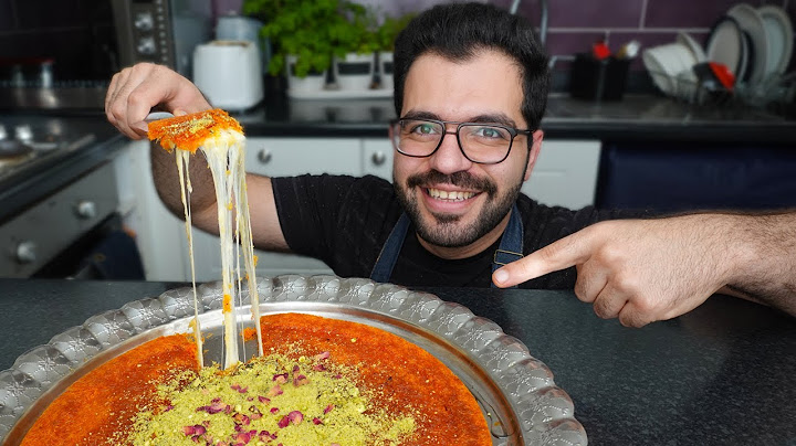 Quick and Easy Kunafa | اسرع طريقة عمل كنافة حجم كبير للعزائم | شيف شاهين
