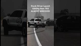 1300Hp Ram Trx Almost Crash Launch! #Trx #Ram #Srt #Srt8 #Trackhawk #Dodge #1000Hp #Hellcat #Fastcar