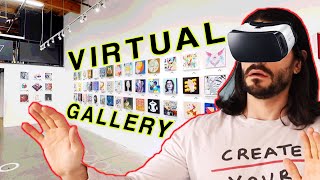 Celebrity The "Meta" of what kind of Art actually sells| Virtual Art Gallery Experience Profile